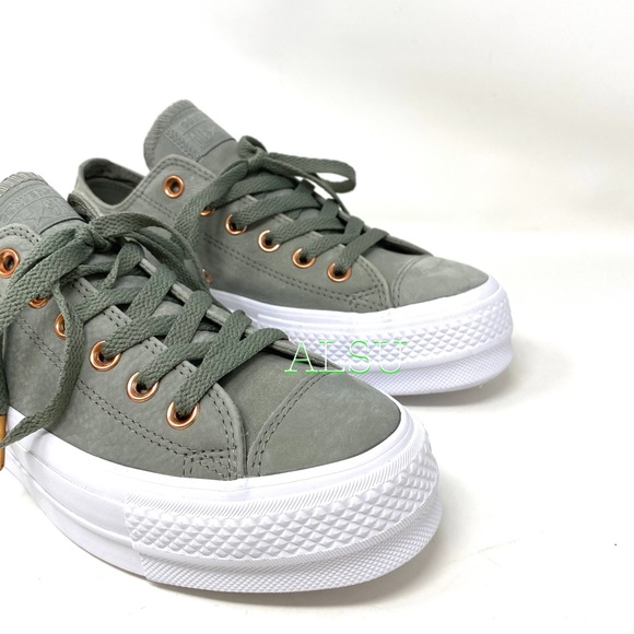 Converse Ctas Platform Clean Lift Le Dark Stucco W - Picture 4 of 6